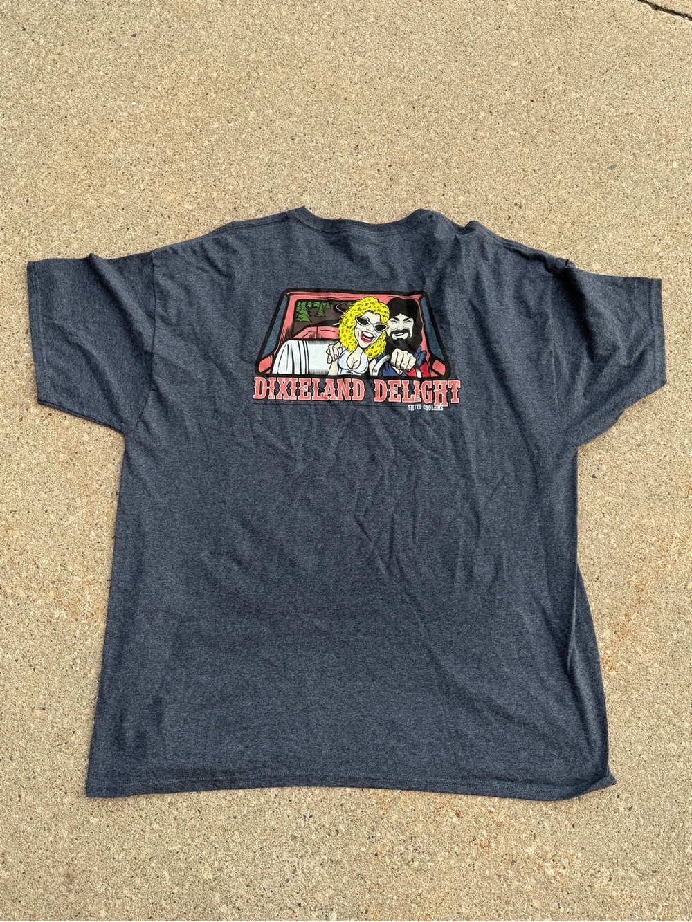 Graphic Tee - Charcoal Men's Short Sleeve